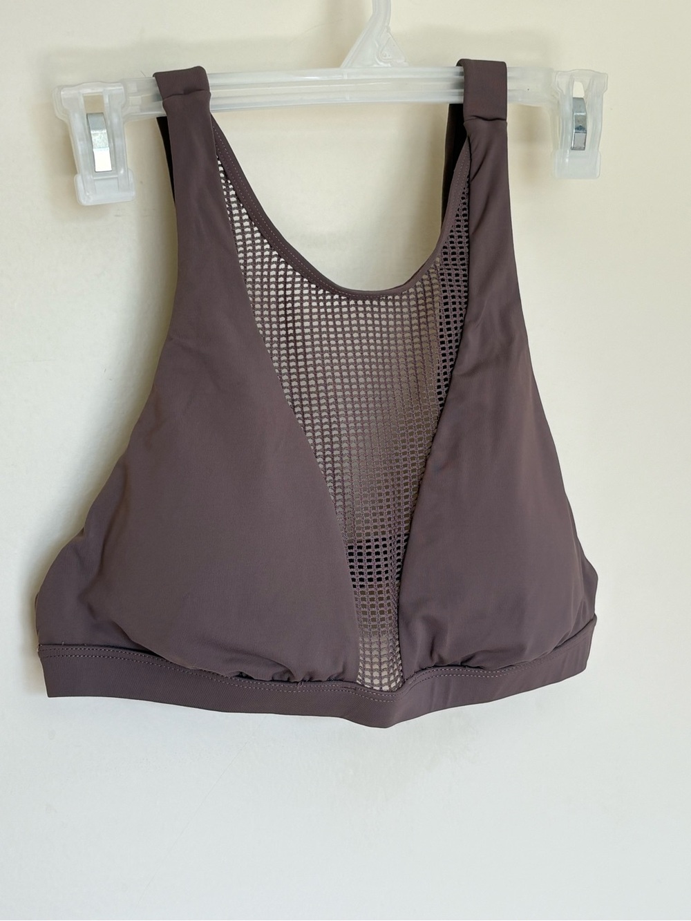 Billabong High-Neck Mesh Front Bikini Top